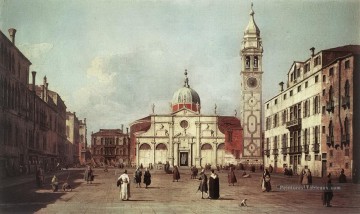 Campo Santa Maria Formosa Canaletto Peinture à l'huile